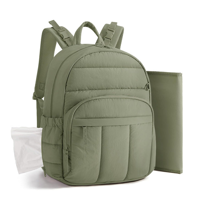 Multipocket Diaper Backpack with Insulated Compartment