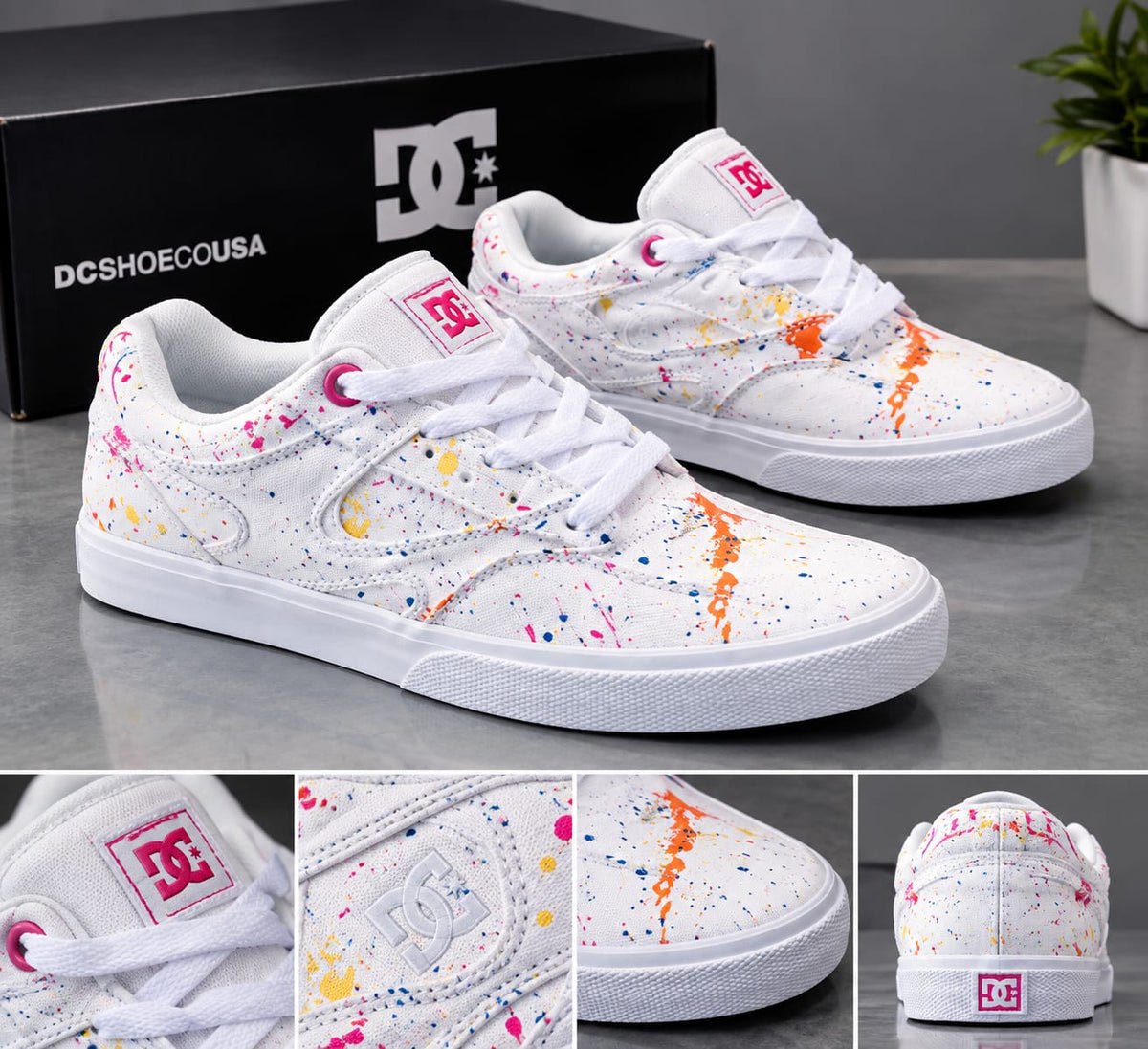 DC Kalis Vulc (White/Splatter edition