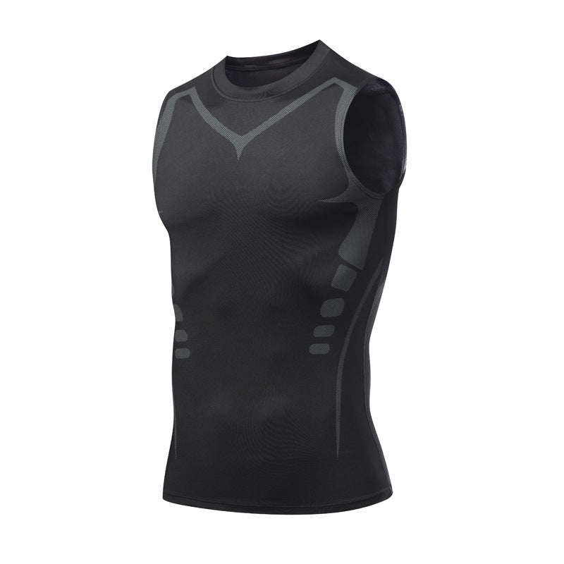 Men's Quick-Drying Compression Sports Sleeveless Vest