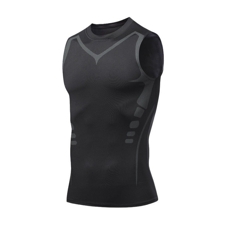 Men's Quick-Drying Compression Sports Sleeveless Vest