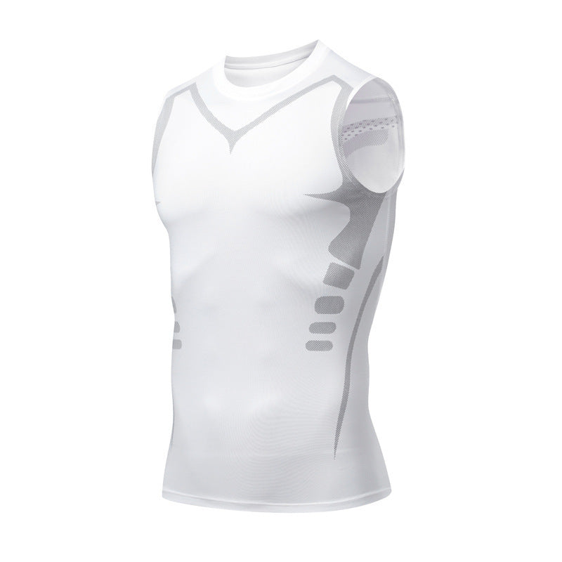 Men's Quick-Drying Compression Sports Sleeveless Vest