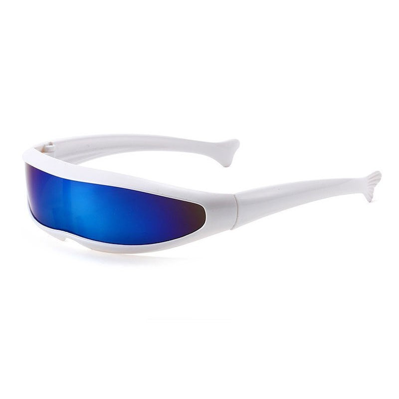 Unisex Polarized UV400 One-Piece Shield Lens Sunglasses