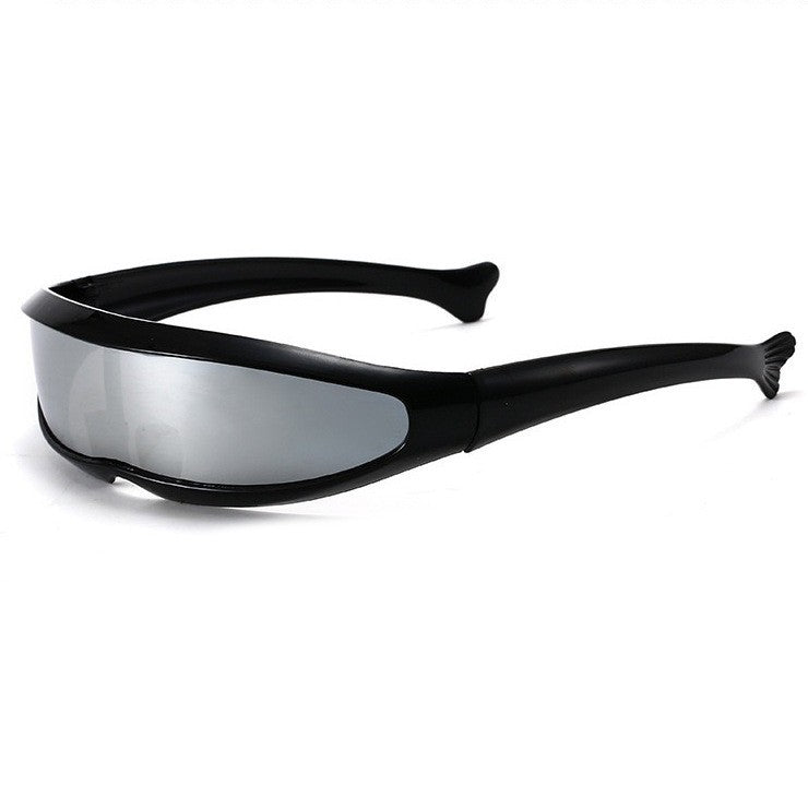 Unisex Polarized UV400 One-Piece Shield Lens Sunglasses