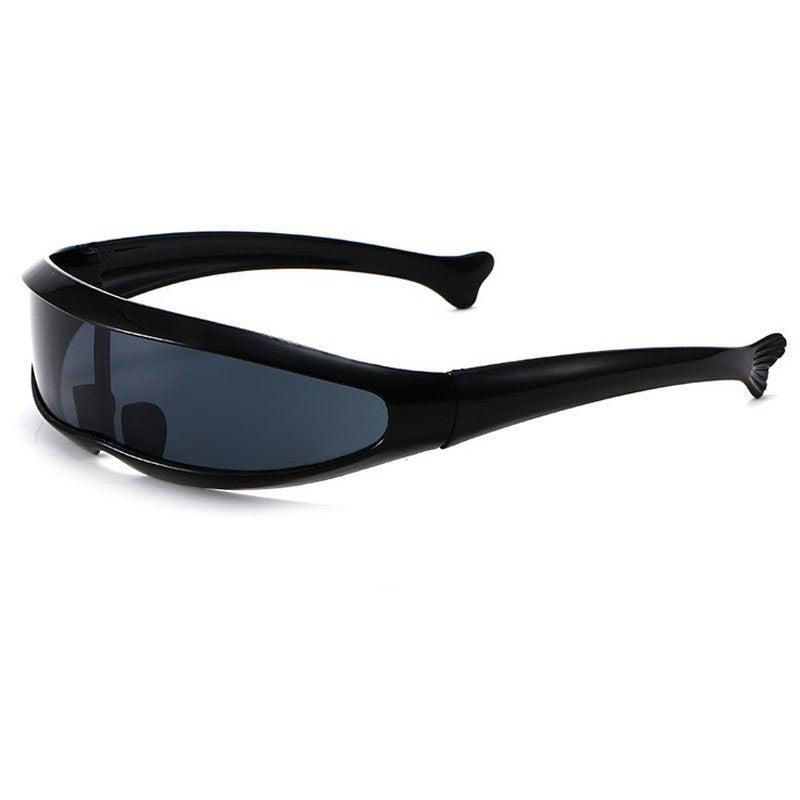Unisex Polarized UV400 One-Piece Shield Lens Sunglasses