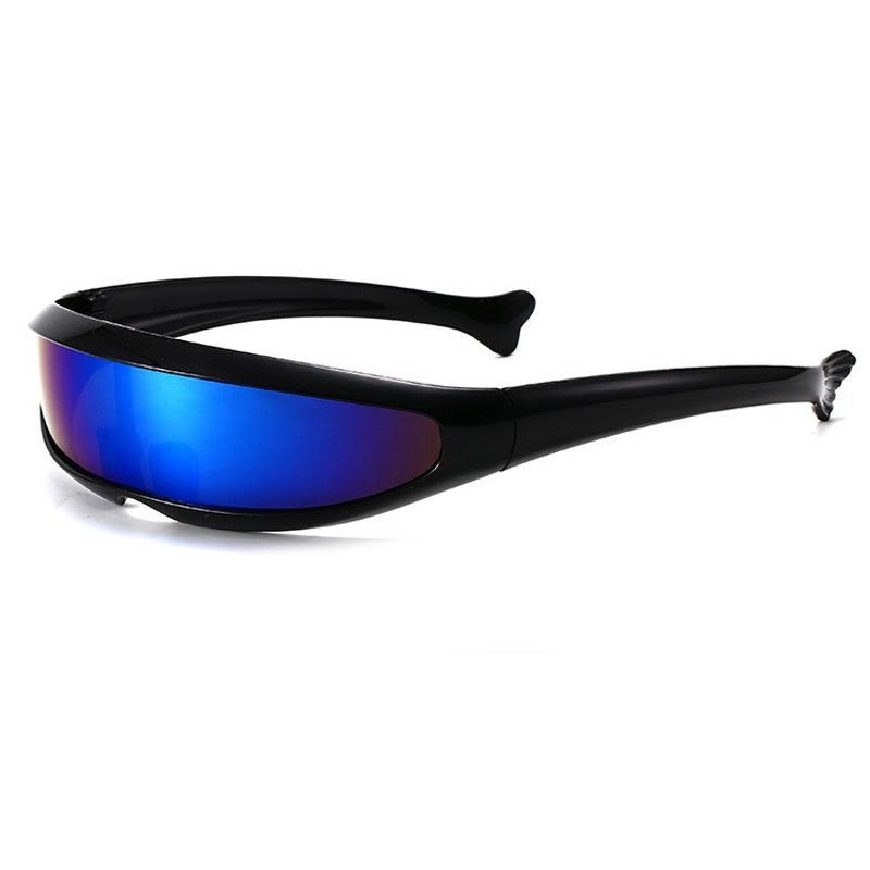 Unisex Polarized UV400 One-Piece Shield Lens Sunglasses