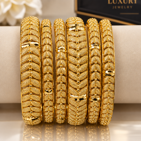 Gold Finish Bangles/Bracelet
