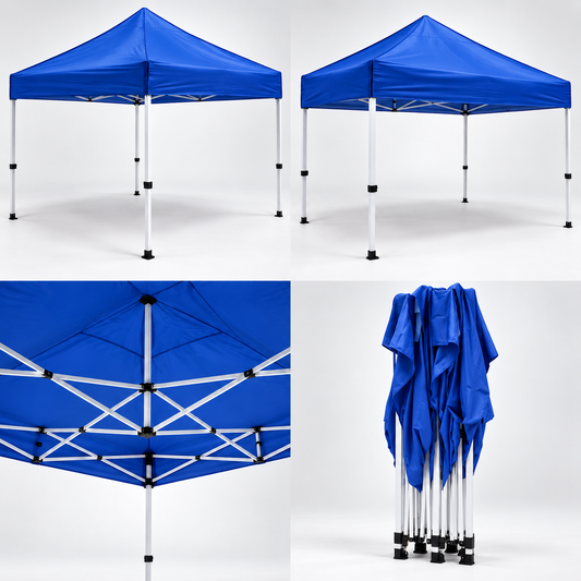 10' × 20' White Canopy Tent (HeavyDuty)