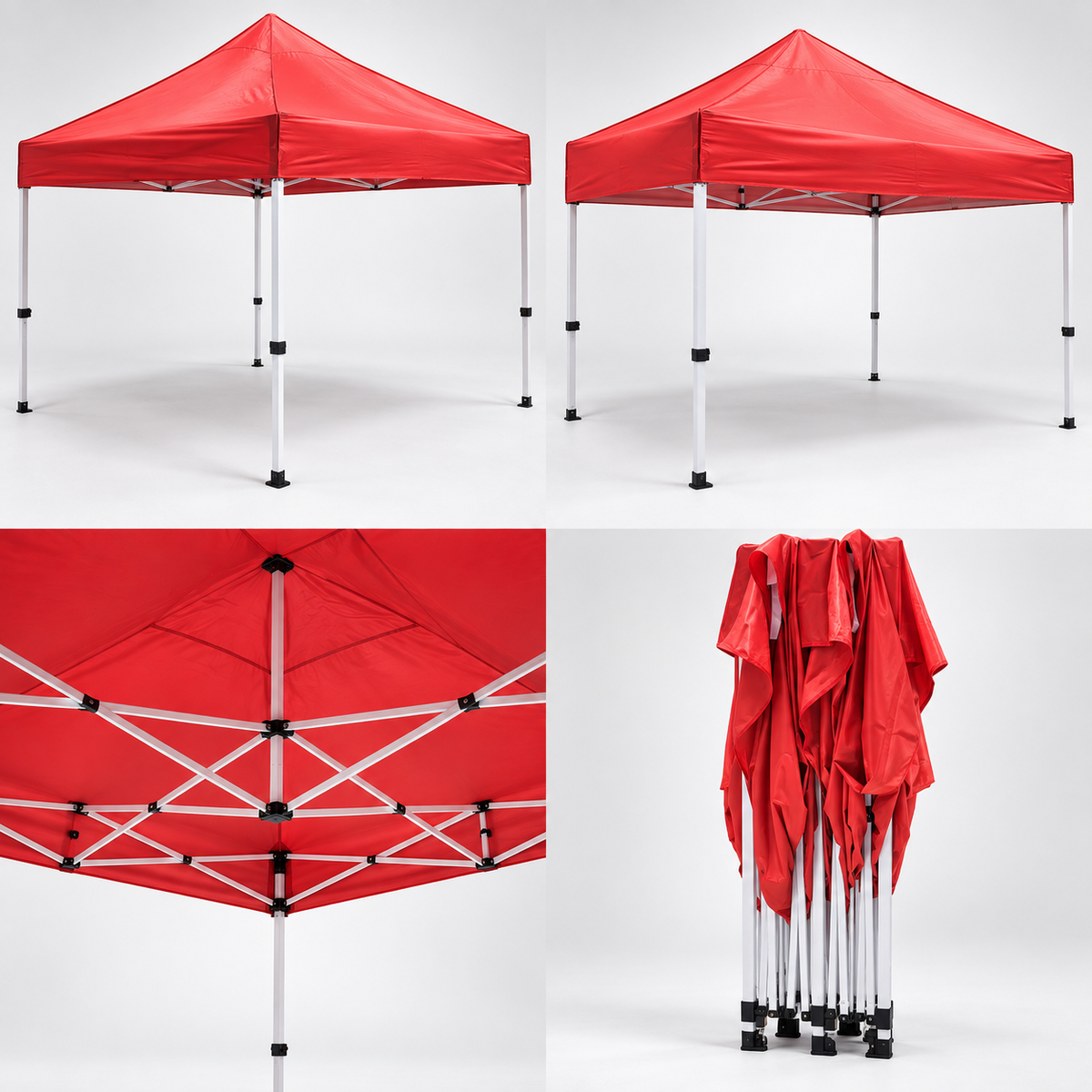 10' × 20' White Canopy Tent (HeavyDuty)
