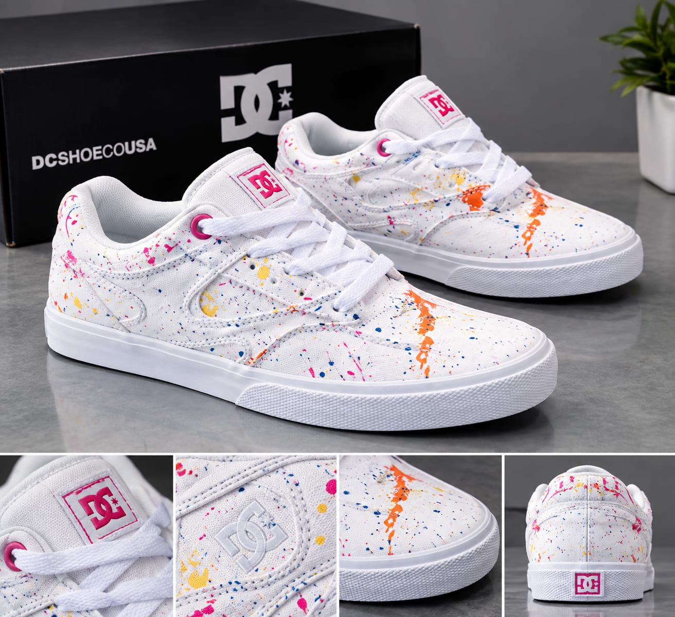 DC Kalis Vulc (White/Splatter edition