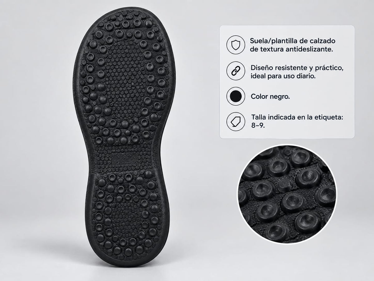 TANAMO Black Soft and Comfortable Slippers