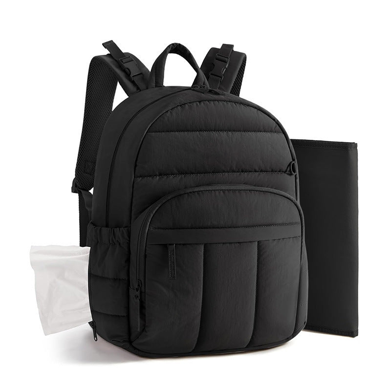 Multipocket Diaper Backpack with Insulated Compartment