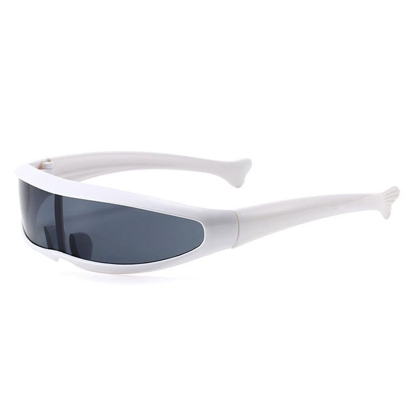 Unisex Polarized UV400 One-Piece Shield Lens Sunglasses