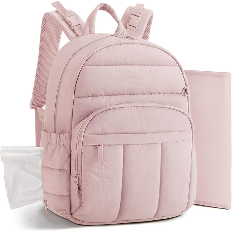 Multipocket Diaper Backpack with Insulated Compartment