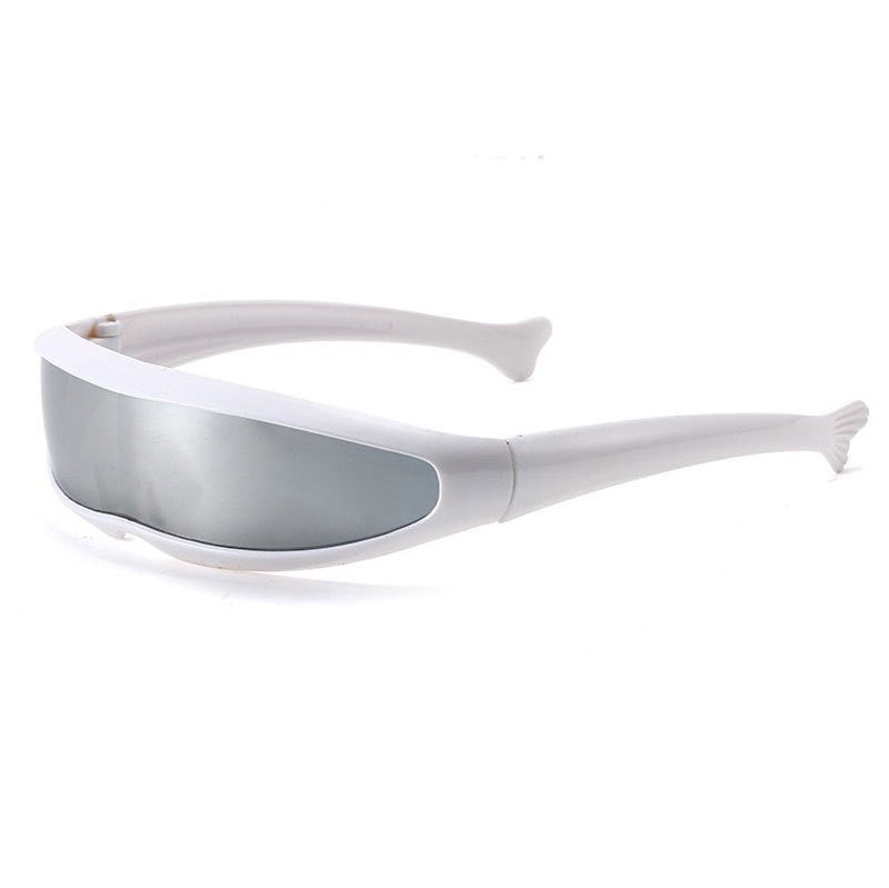 Unisex Polarized UV400 One-Piece Shield Lens Sunglasses