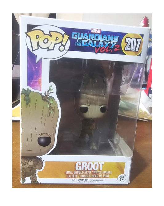 Groot vinyl bobble-head collectible figure inspired by Marvel’s Guardians